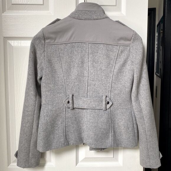 Calvin Klein Gray Fall/Winter Jacket - Picture 3 of 4